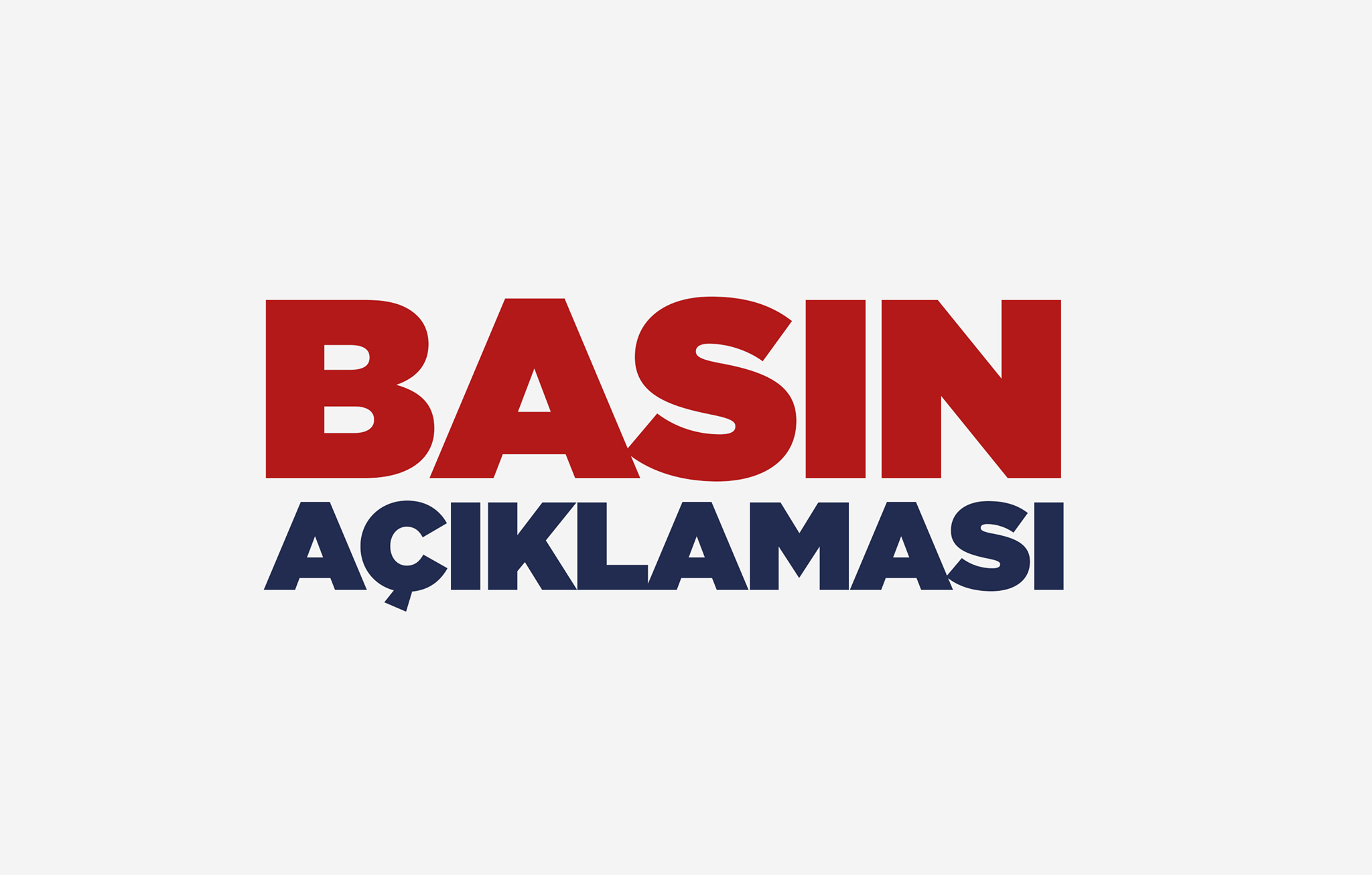 Başkanımızdan Basın Açıklaması